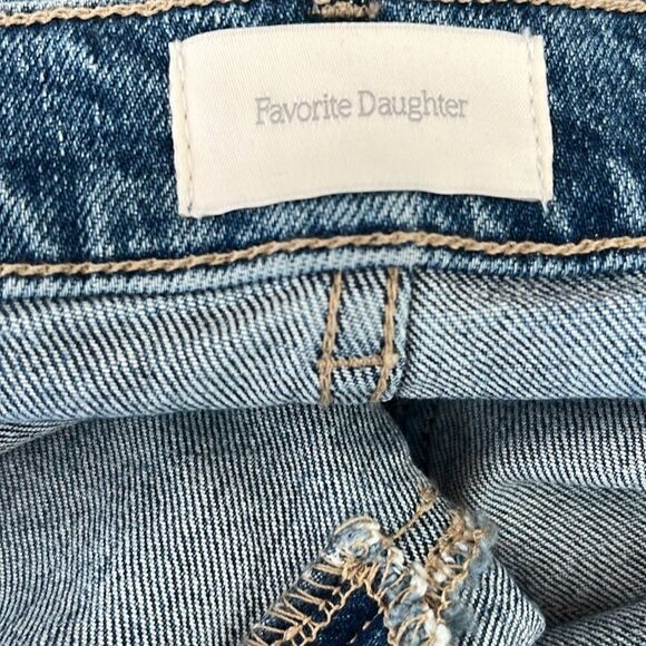 NWT Favorite Daughter The Jordie Super High Waist Cutoff Denim Shorts 34 - Picture 9 of 9
